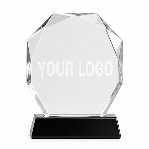 Faceted Acrylic Award - custom acrylic awards with your logo