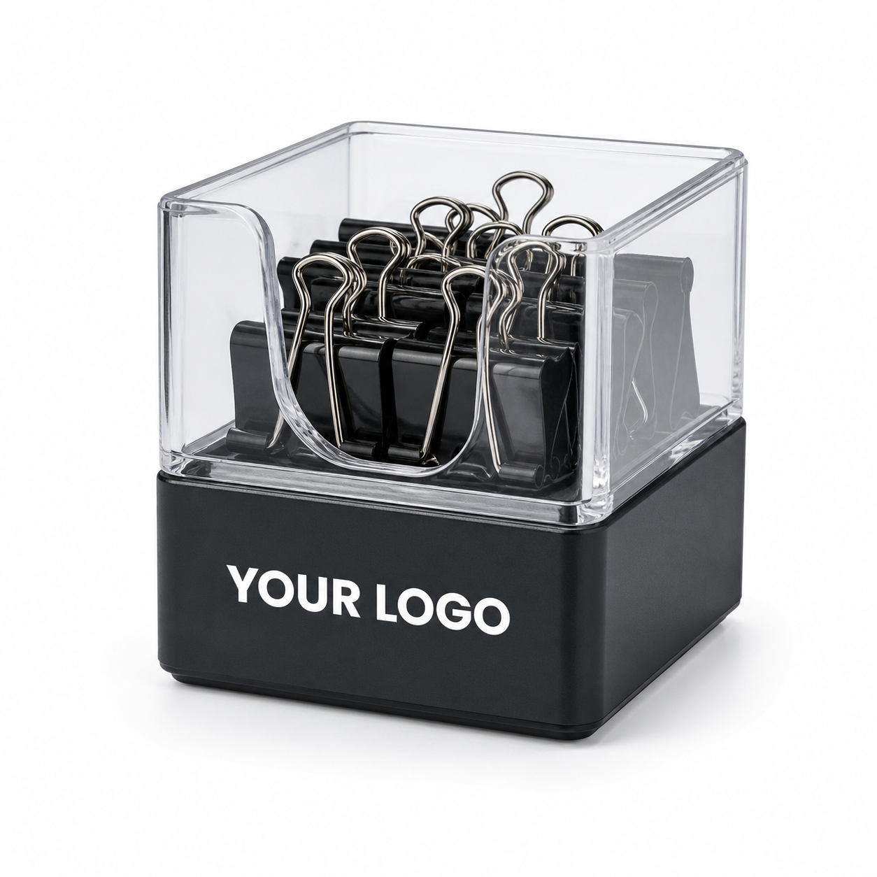 Binder Clip Dispenser - custom binder clips with your logo