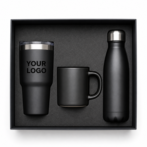 Drinkware Gift Set - custom drinkware gift sets with your logo
