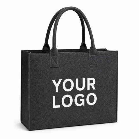 Felt Tote Bag - custom tote bags with your logo