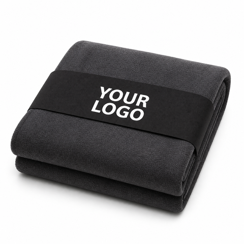 Fleece Blanket - custom blankets with your logo