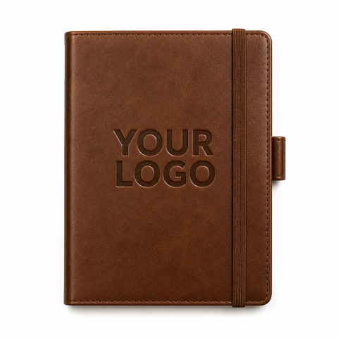 Leather Notebook - custom leather notebooks with your logo