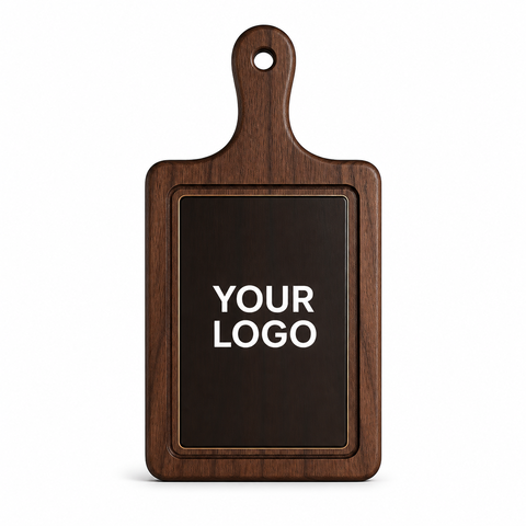 Walnut Serving Board - custom serving boards with your logo