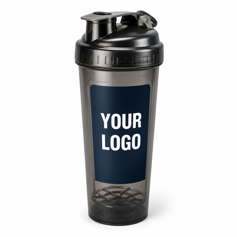 Protein Shaker Bottle - custom shaker bottles with your logo