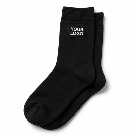 Branded Crew Socks - custom socks with your logo
