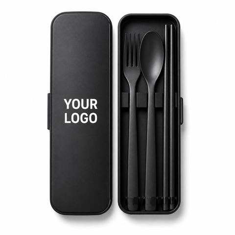 Travel Cutlery Set - custom cutlery sets with your logo